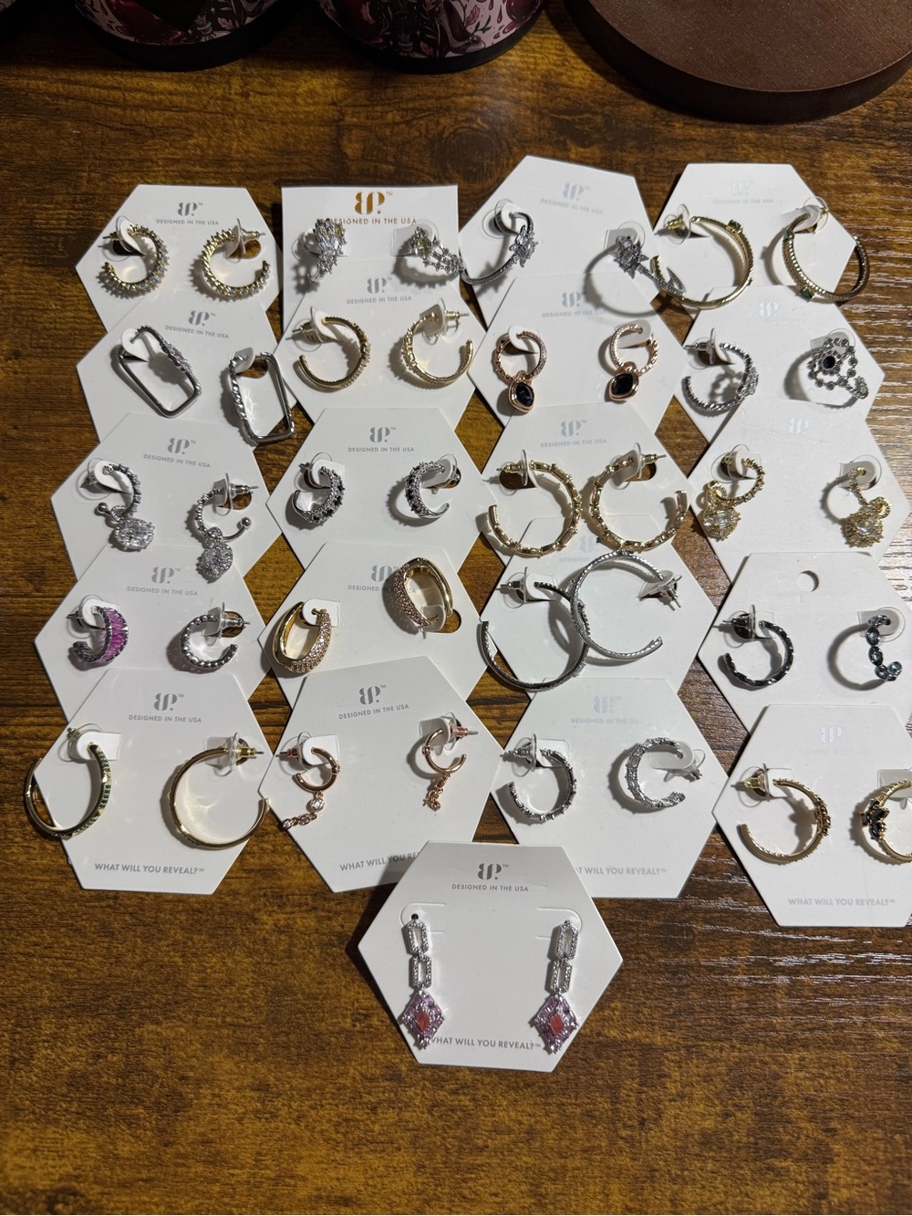 Bomb Party OG earrings Hoops Lot